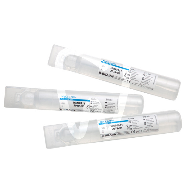 Suero fisiologico ecolav 30ml desechables bbraun