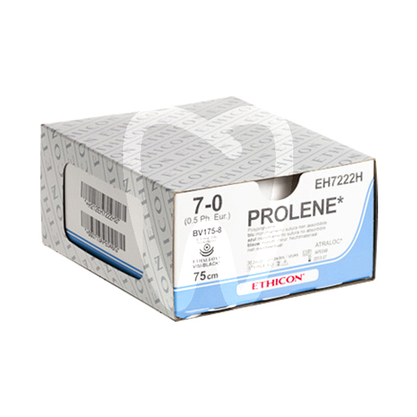 Sutura prolene 6/0 tb  p-1  45cm w8697 agujas y biomateriales ethicon