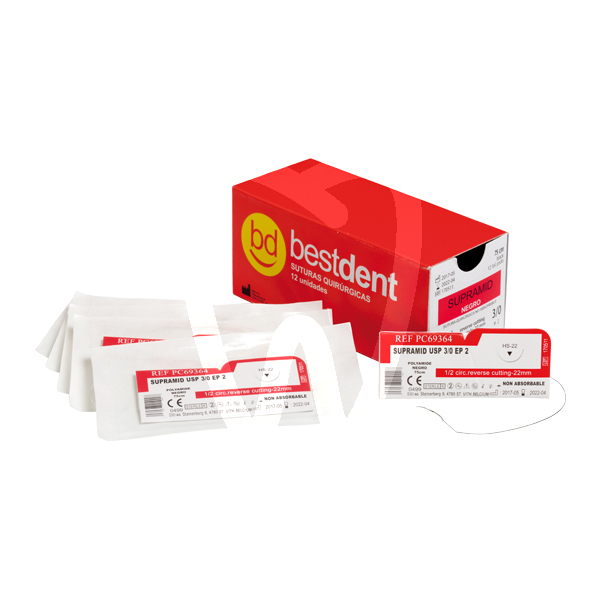 Sutura supramid agujas y biomateriales bestdent