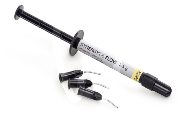 Synergy d6 flow jeringa reposicion reconstrucción coltene-whaledent