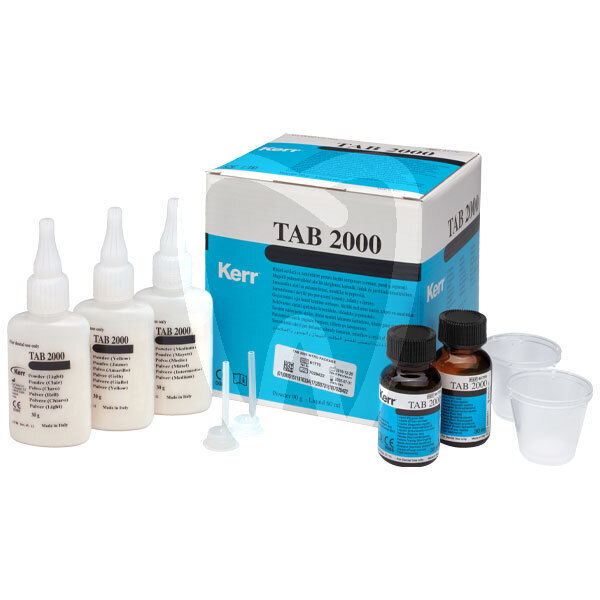 Tab 2000 kit introcucción impresión y prótesis kerr