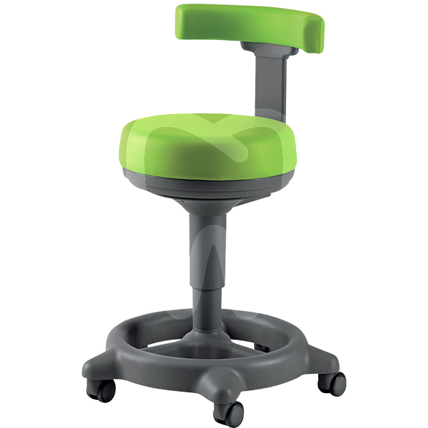 Taburete coral mobiliario euronda