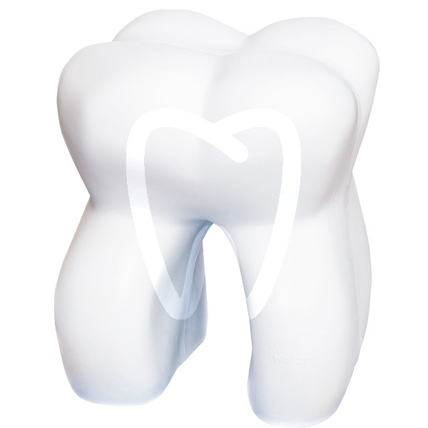 Taburete muela blanco 1u. mobiliario molart