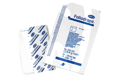 Tallas esteriles foliodrape 50x50 desechables hartmann