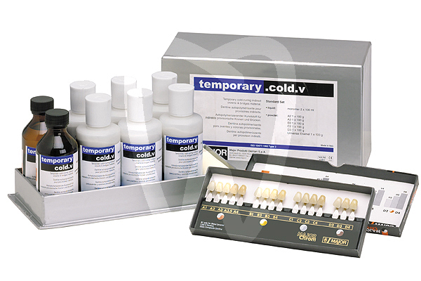 Temporary cold kit impresión y prótesis major