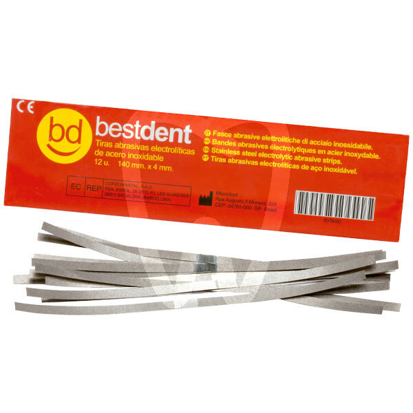 Tiras separar acero reconstrucción bestdent