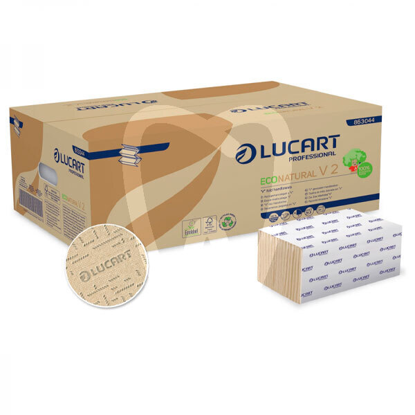 Toalla secamanos v2 desechables lucart