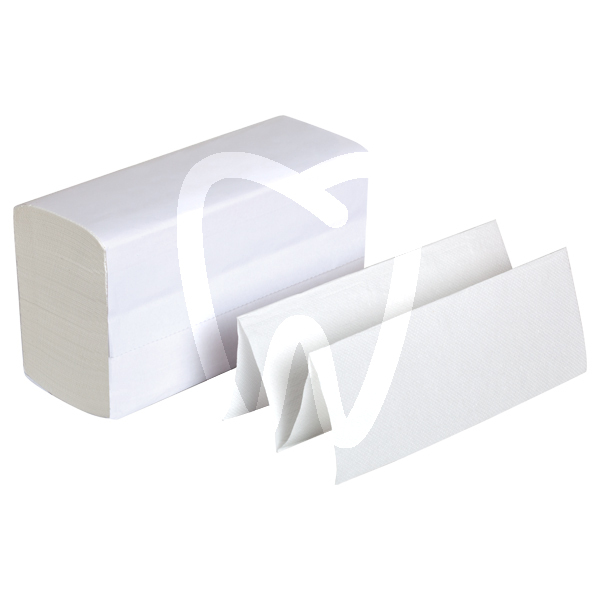 Toalla secamanos w 21,6x34cm desechables bestdent