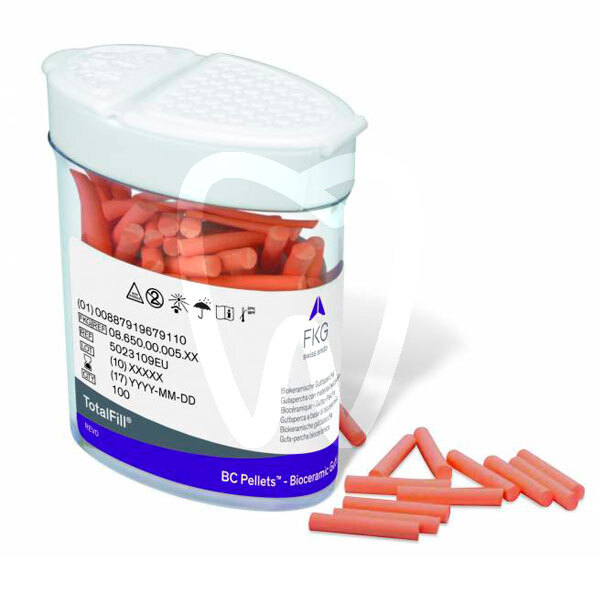 Totalfill bc pellets guttapercha termopástica en barra endodoncia fkg