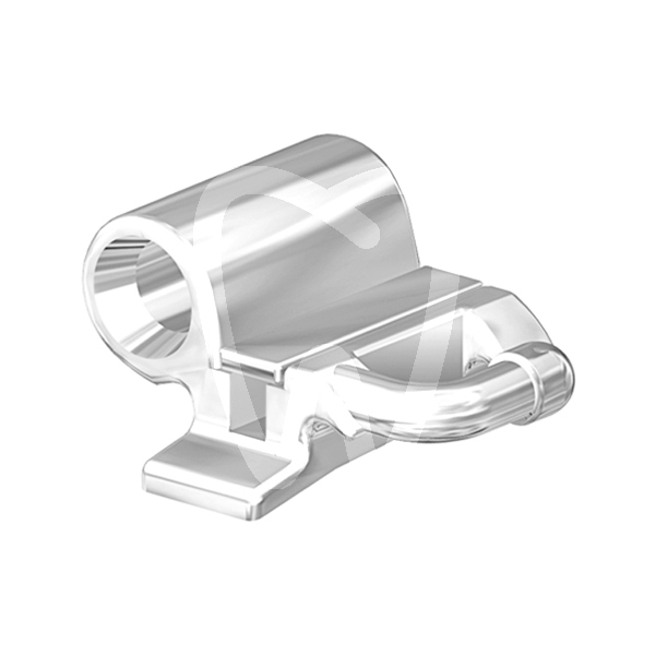 Tubos bucales para soldar a bandas dobles no convertibles con tubo redondo .045 oclusal .018 tubos bucales leone