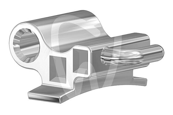Tubos bucales para soldar a bandas triples no convertibles con tubo redondo .045 oclusal tubos bucales leone