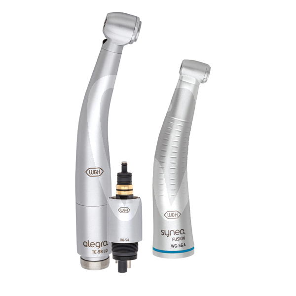 Turbina te-98lq + conexión rq-54 + contra angulo wg-56a (pack 02) rotatorio w&h