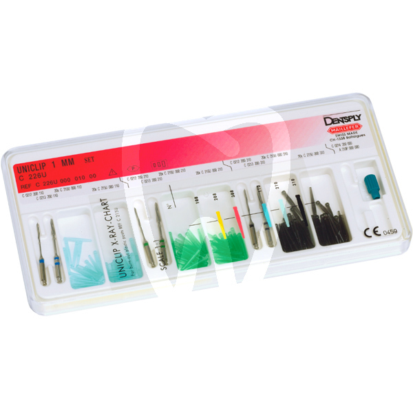Uniclip reposición 100uds. reconstrucción dentsply maillefer