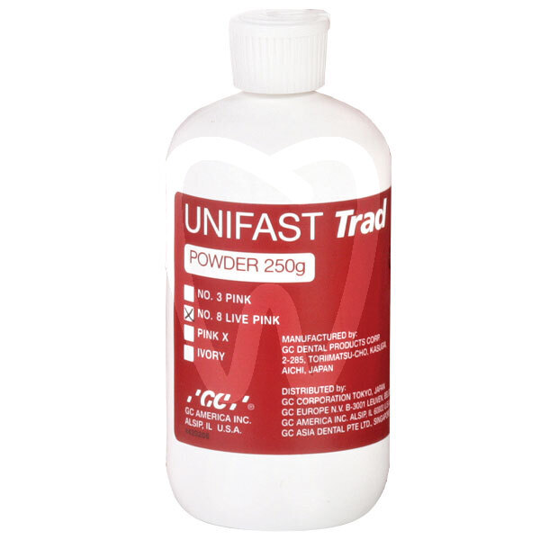 Unifast trad ivory polvo 250 gr impresión y prótesis gc