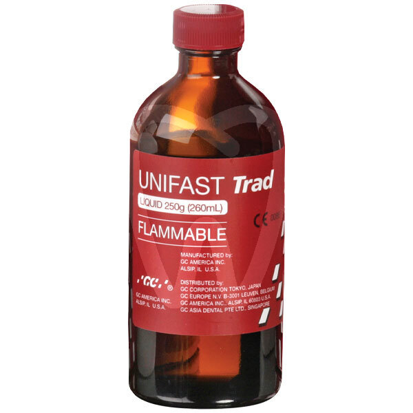 Unifast trad liquido 250 ml. impresión y prótesis gc