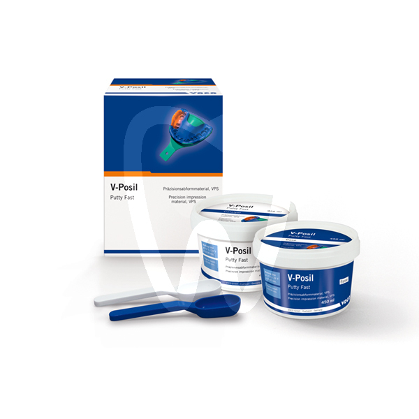 V-posil putty fast impresión y prótesis voco