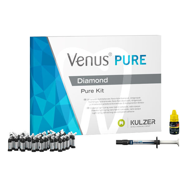 Venus diamond pure kit - capsulas reconstrucción kulzer