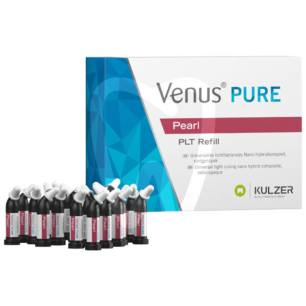 Venus pearl pure shades cápsulas reconstrucción kulzer
