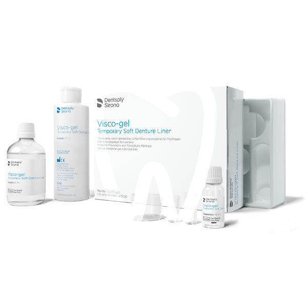 Viscogel impresión y prótesis dentsply