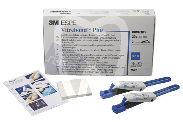 Vitrebond plus clicker doble cementos solventum (3m)