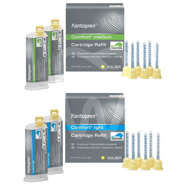 Xantopren comfort impresión y prótesis kulzer
