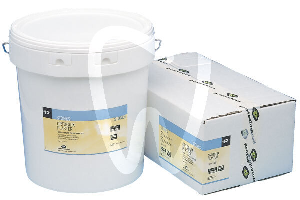 Yeso de ortodoncia ortoguix blanco tipo iii/3  -18  kg impresión y prótesis protechno