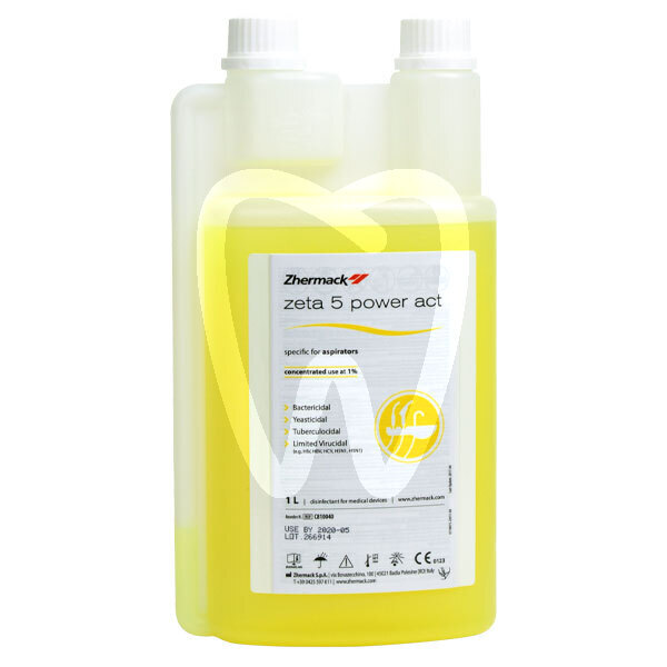 Zeta 5 power act frasco de 1l prevención y diagnóstico zhermack