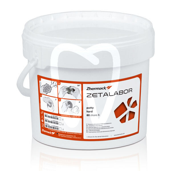 Zetalabor con 2 catalizadores impresión y prótesis zhermack