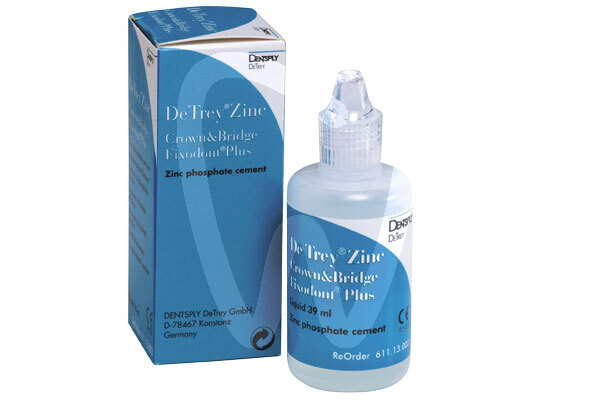 Zinc cement líquido cementos dentsply